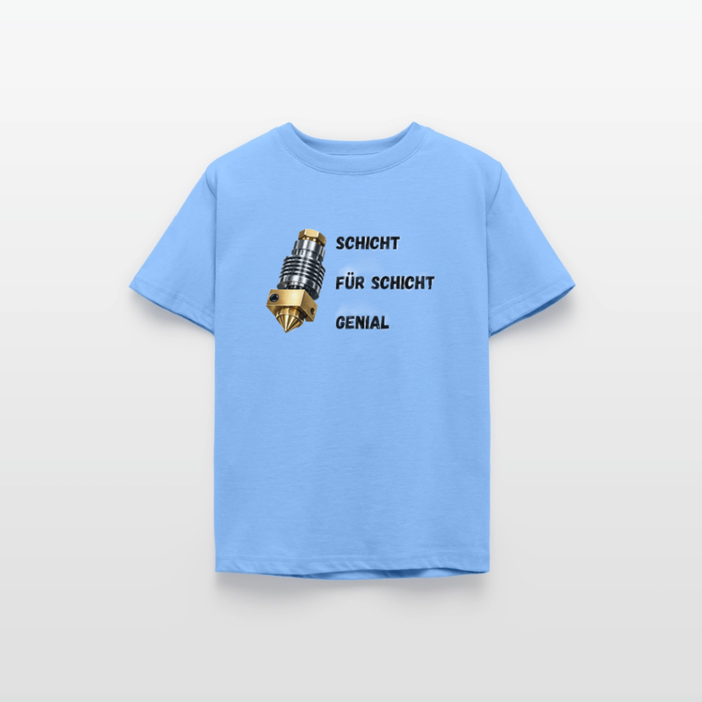 Schicht für Schicht genial - Kinder T-Shirt
